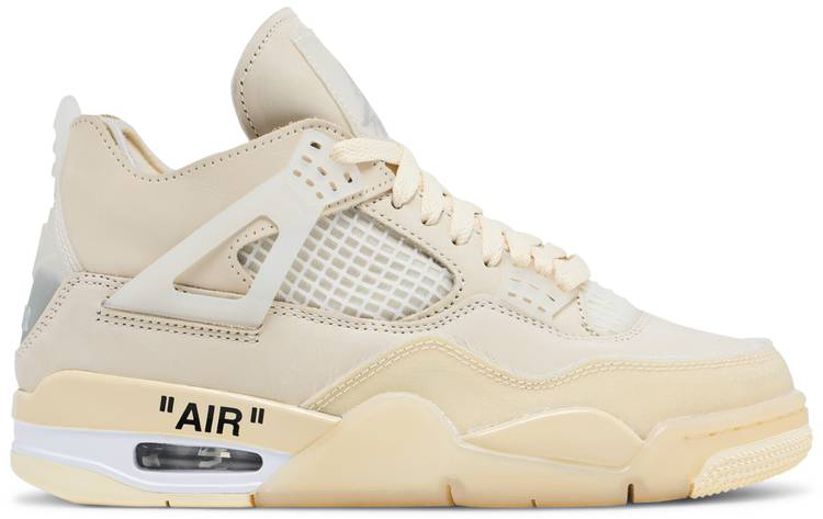 Off-White x Wmns Air Jordan 4 SP 'Sail' CV9388-100