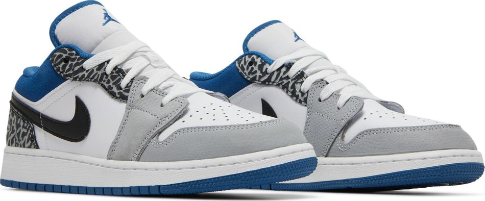 Air Jordan 1 Low SE GS 'True Blue' DQ2514-140