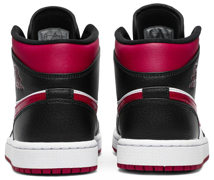 Air Jordan 1 Mid 'Noble Red' 554724-066