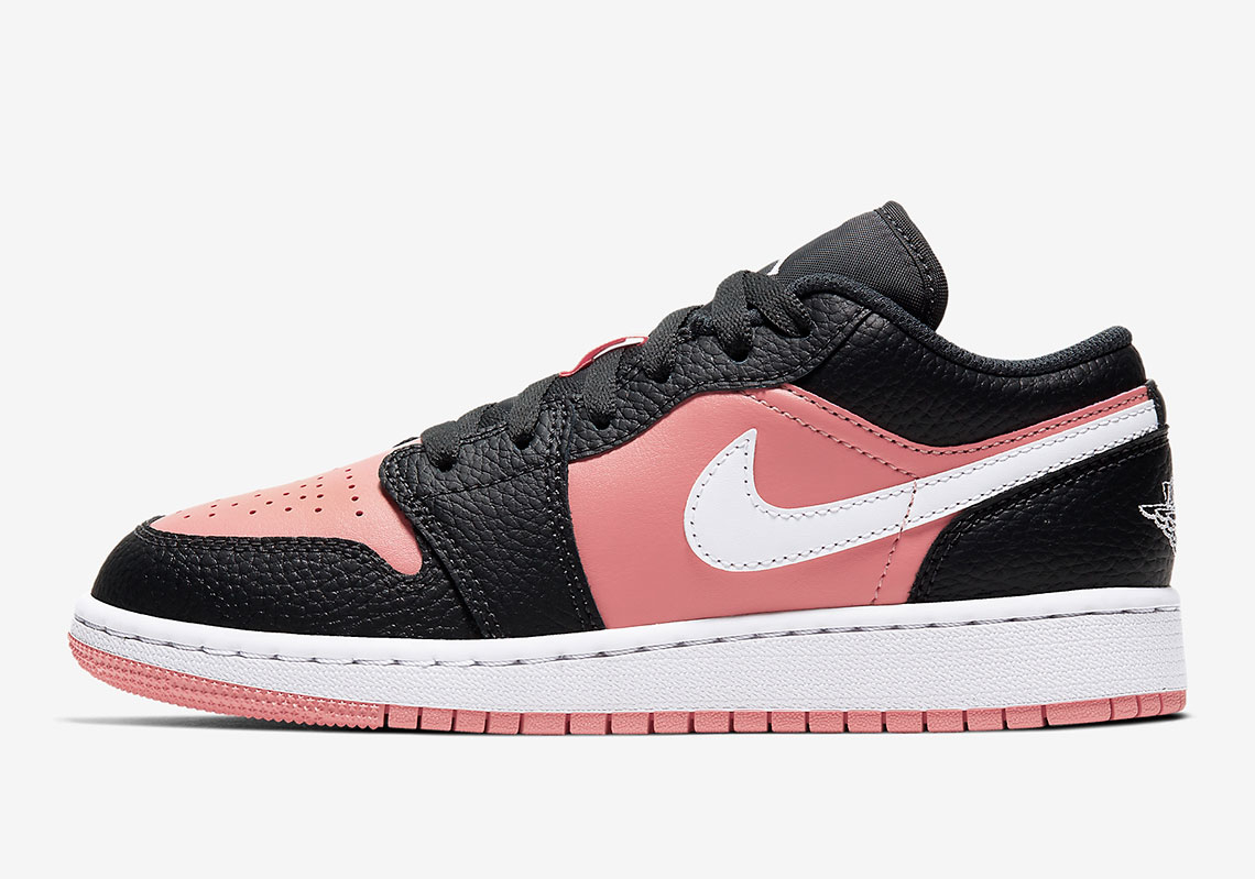 Air Jordan 1 Low GS 'Pink Quartz' 554723-016