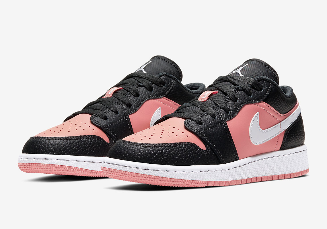 Air Jordan 1 Low GS 'Pink Quartz' 554723-016