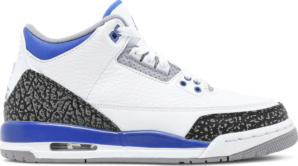 Air Jordan 3 Retro GS 'Racer Blue' 398614-145