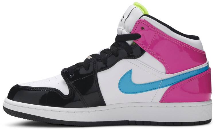 Air Jordan 1 Mid SE GS 'Cyber Active Fuchsia' CZ9835-100