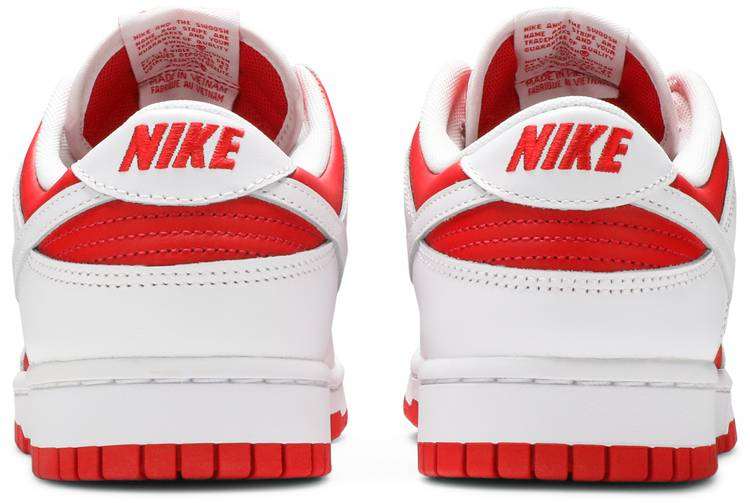 Dunk Low 'White University Red' DD1391-600