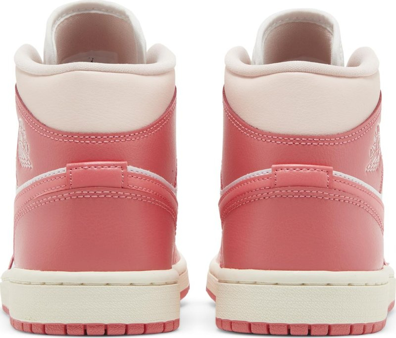 Wmns Air Jordan 1 Mid 'Strawberries and Cream' BQ6472-186