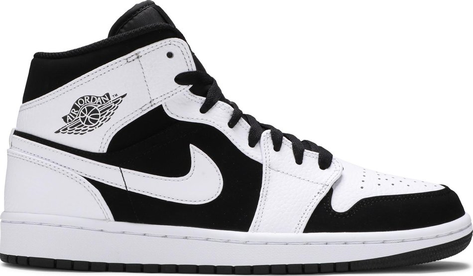 Air Jordan 1 Retro Mid 'Tuxedo' 554724-113