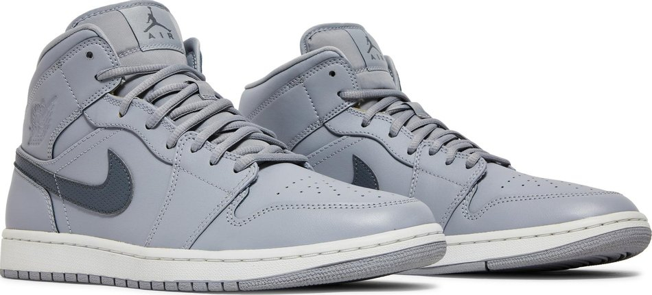 Air Jordan 1 Mid 'Wolf Grey' 554724-033