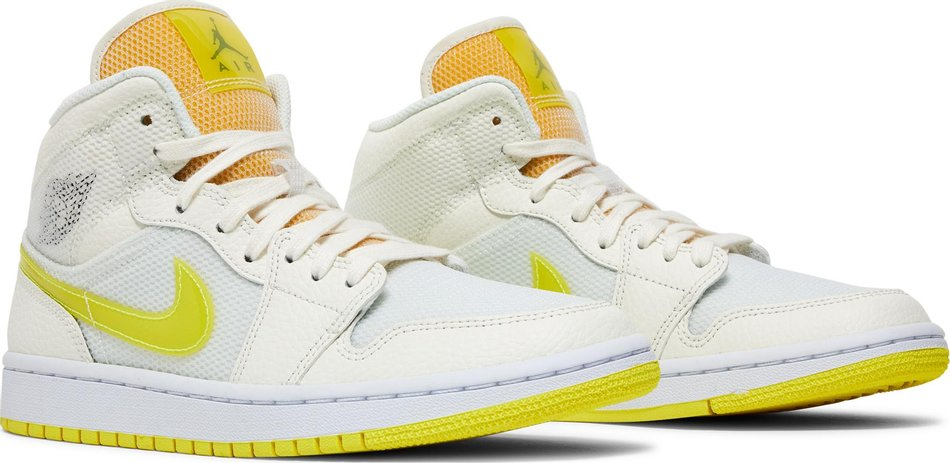 Wmns Air Jordan 1 Mid SE 'Voltage Yellow' DB2822-107