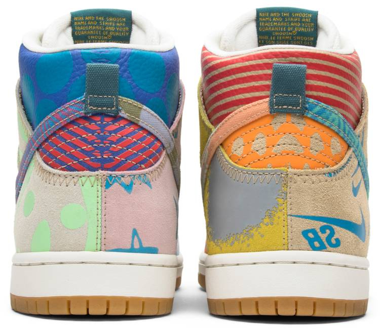 Thomas Campbell x SB Dunk High 'What The' 918321-381