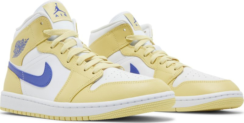 Wmns Air Jordan 1 Mid 'Lemon Wash' BQ6472-701