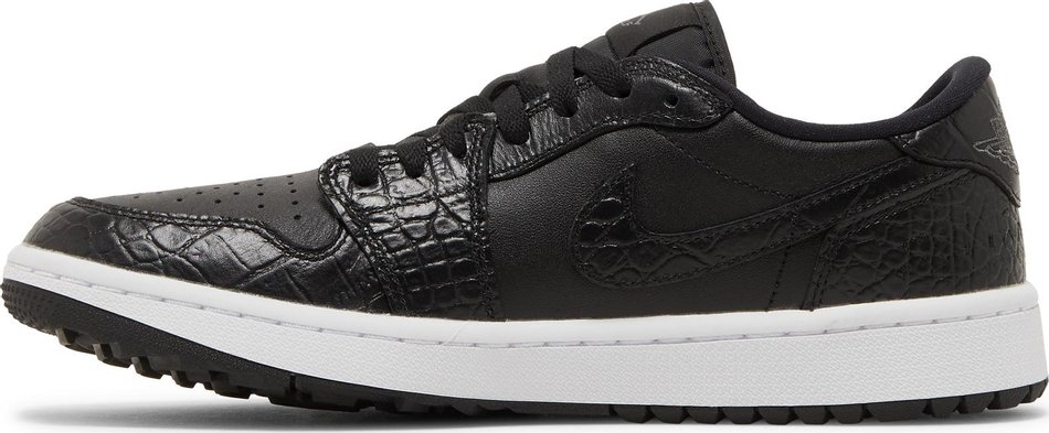 Air Jordan 1 Low Golf 'Black Crocodile' DD9315-003