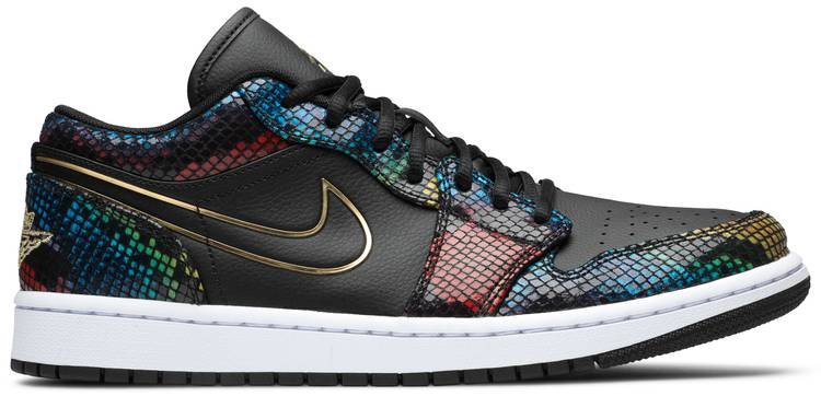 Wmns Air Jordan 1 Low 'Multi Snakeskin' CW5580-001