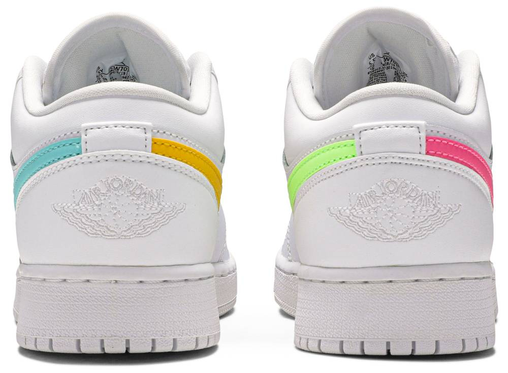 Air Jordan 1 Low GS 'White Neon' CW7035-100