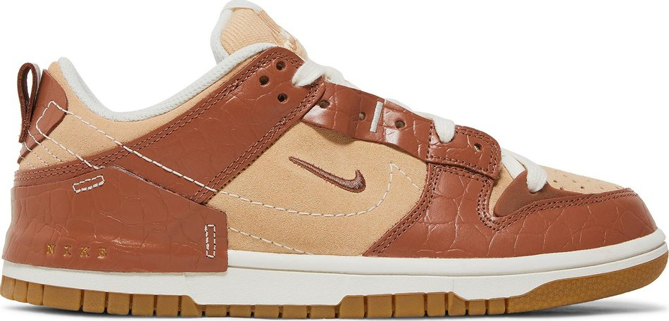 Wmns Dunk Low Disrupt 2 'Brown Crocodile' DV1026-215