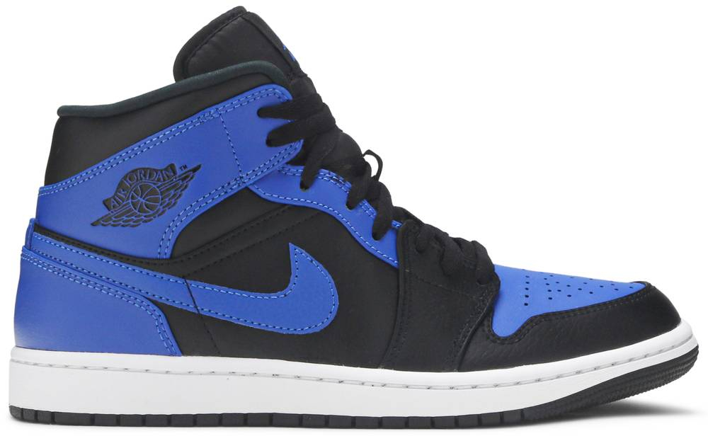 Air Jordan 1 Mid 'Hyper Royal' 554724-077