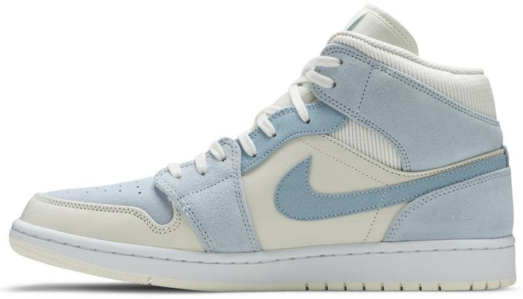 Air Jordan 1 Mid SE 'Sail Light Blue' DA4666-100