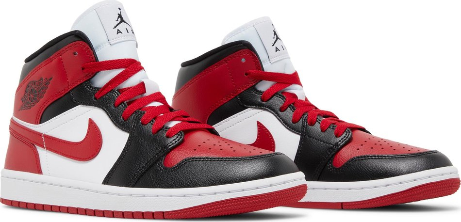 Wmns Air Jordan 1 Mid 'Alternate Bred Toe' BQ6472-079