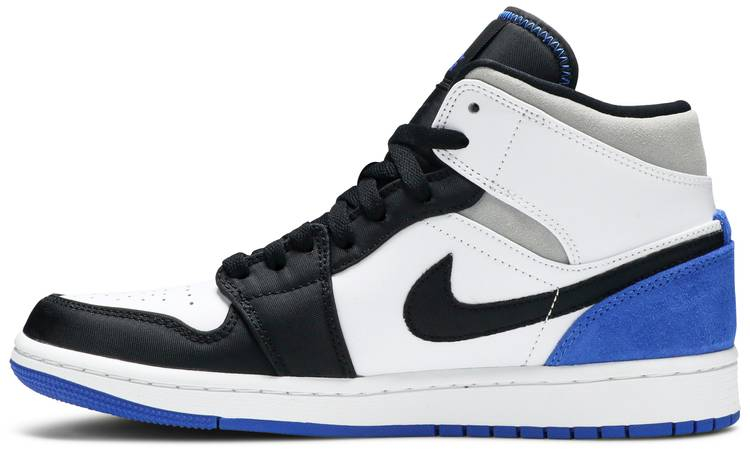 Air Jordan 1 Mid SE 'Royal Black Toe' 852542-102