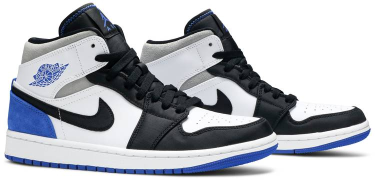 Air Jordan 1 Mid SE 'Royal Black Toe' 852542-102