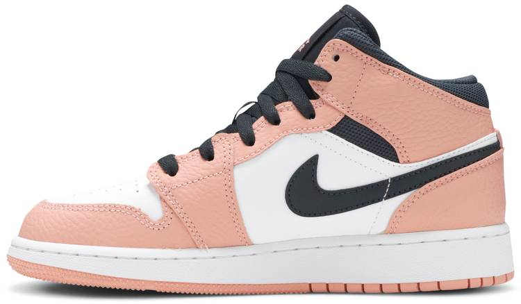 Air Jordan 1 Mid 'Pink Quartz' 555112-603