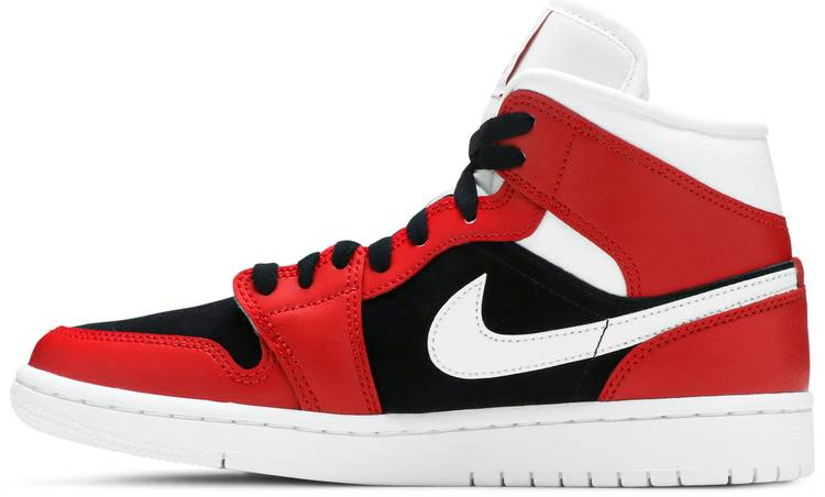 Air Jordan 1 Mid 'Gym Red Black' BQ6472-601