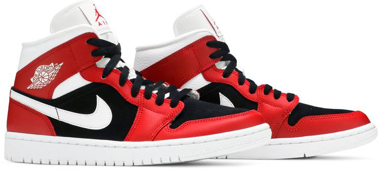 Air Jordan 1 Mid 'Gym Red Black' BQ6472-601